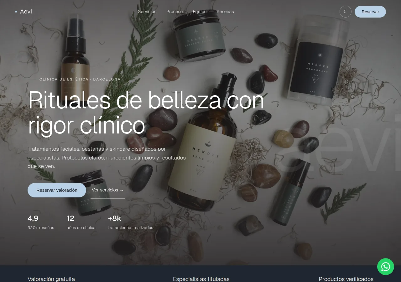 Cl&iacute;nica de est&eacute;tica Aevi (Escritorio)